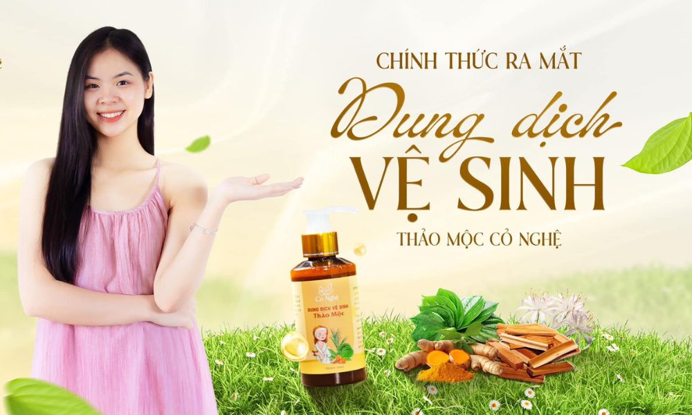 Dung dịch vệ sinh thảo mộc