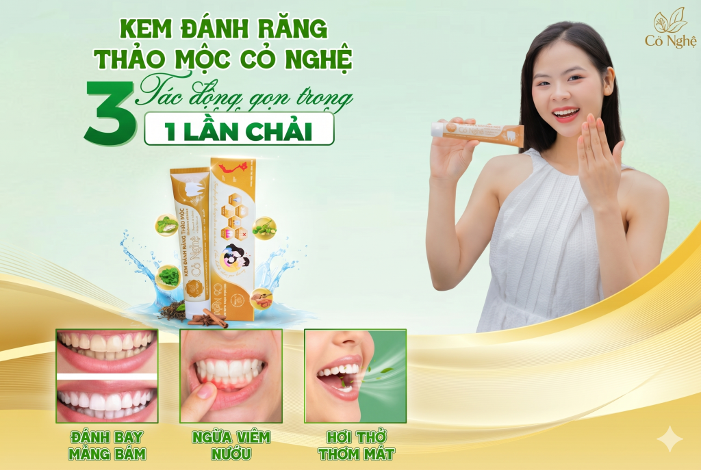 KĐR thảo mộc Cỏ Nghệ Làm sạch nhẹ nhàng nhưng hiệu quả